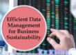The Importance of Efficient Data Management for Business Sustainability